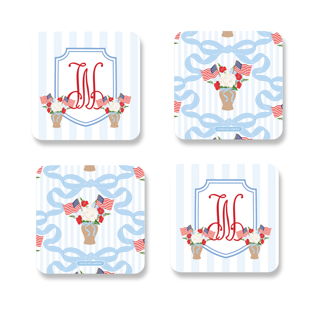 Liberty Bloom | Paper Coaster