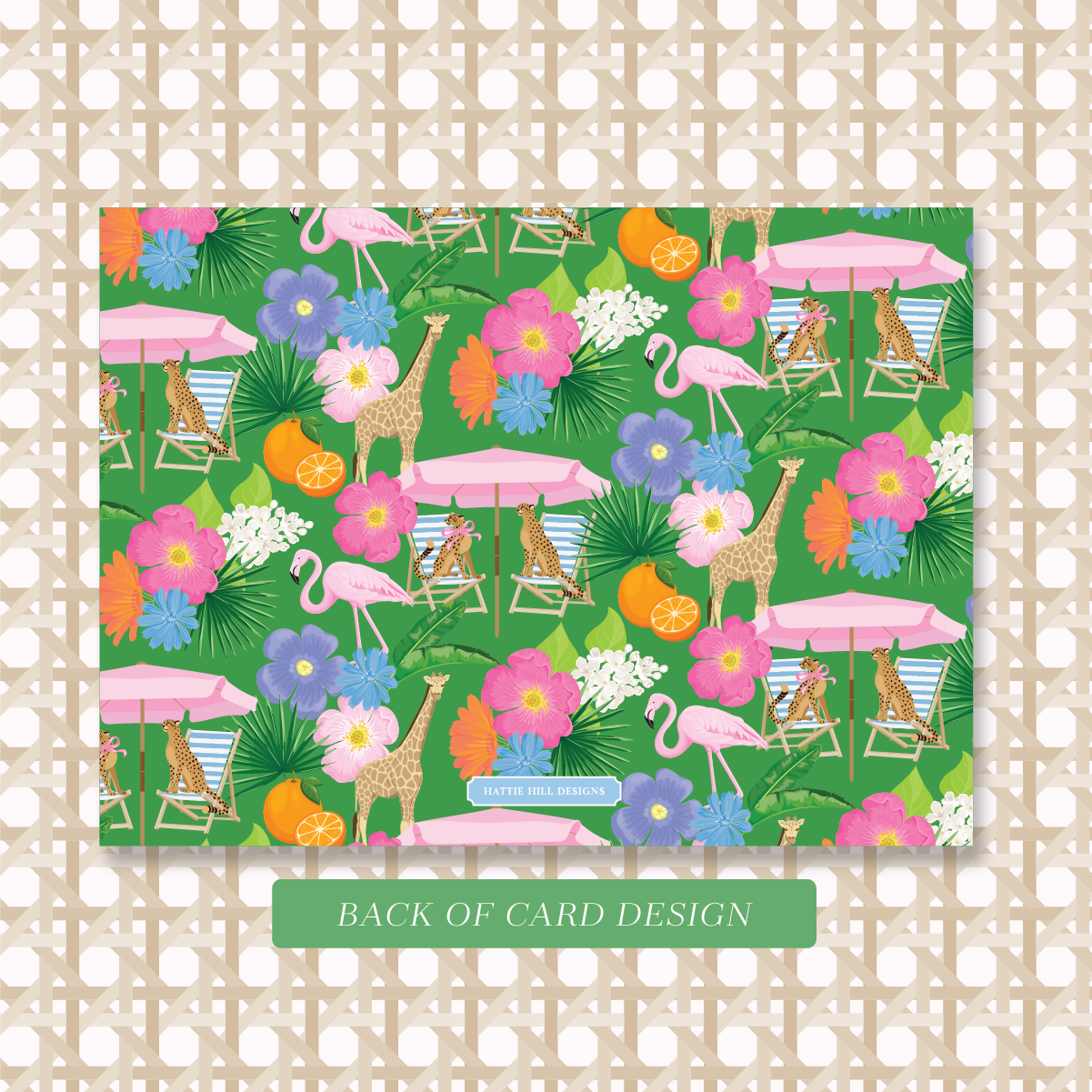 Jungle Jubilee | Flat Note Cards