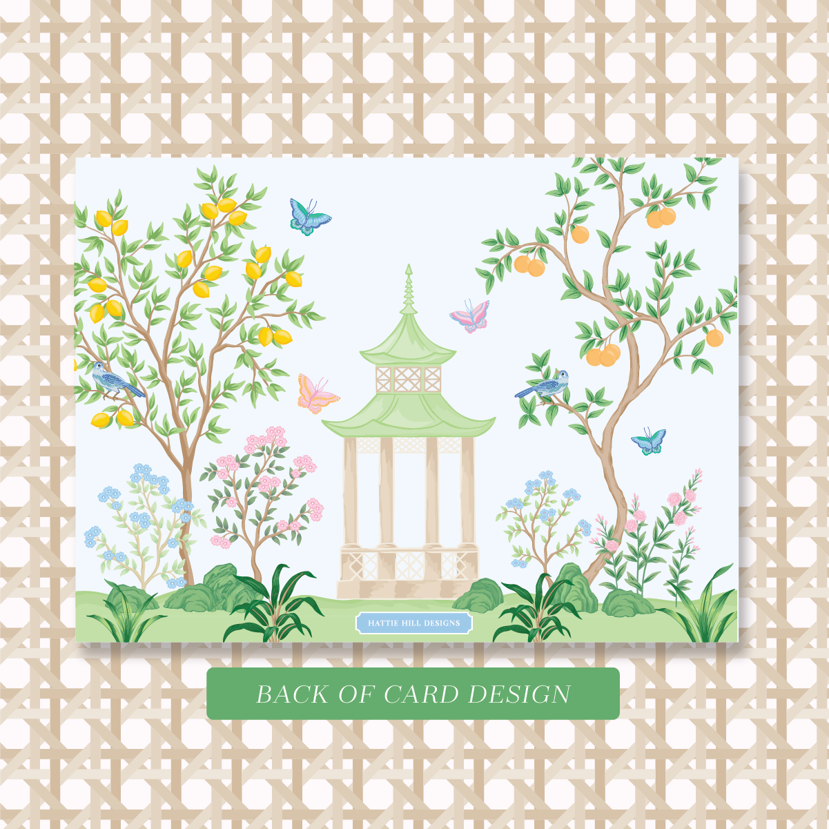 Zest & Vine | Flat Note Cards