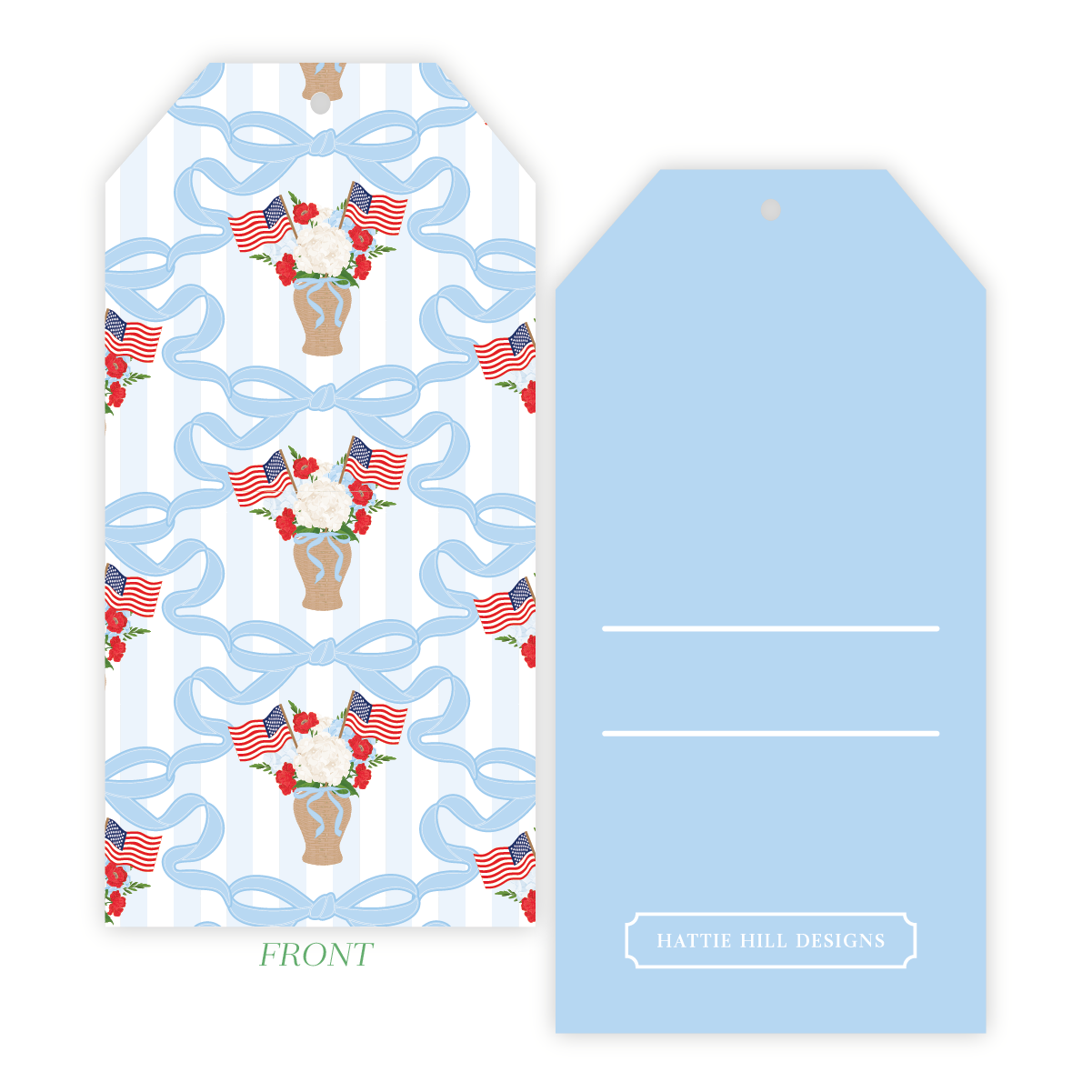 Heritage Charm Pattern | Gift Tag