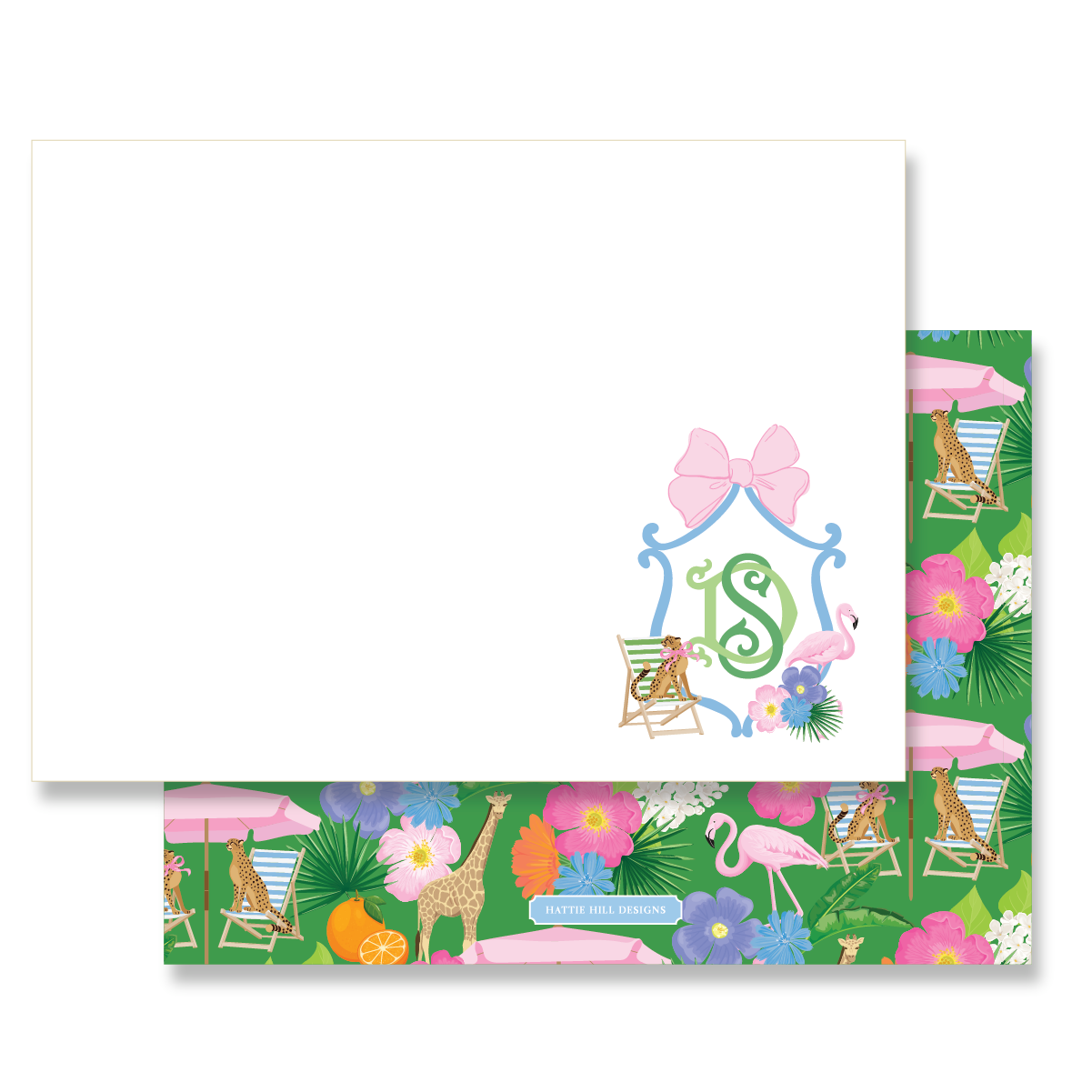 Jungle Jubilee | Flat Note Cards