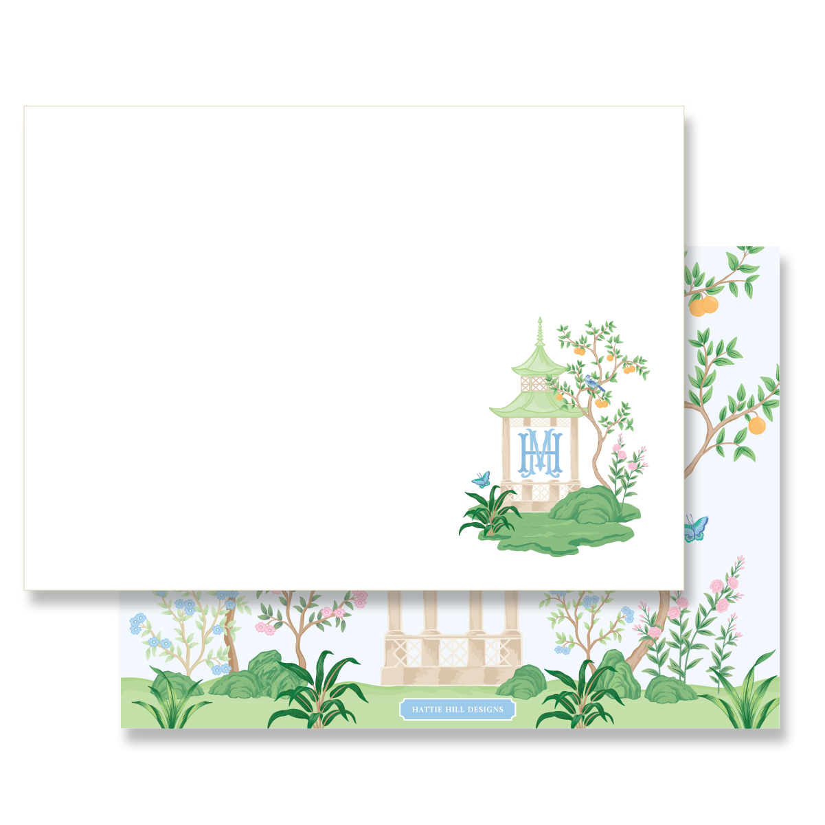 Orange Blossom | Flat Note Cards