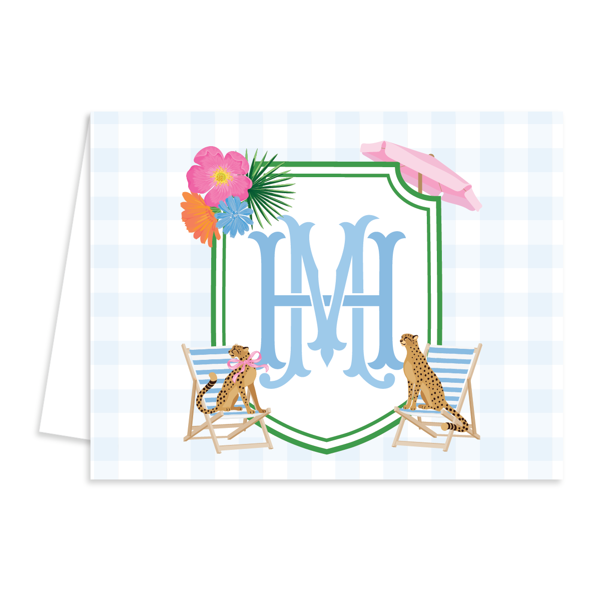 Paradise Garden | Folded Note Cards