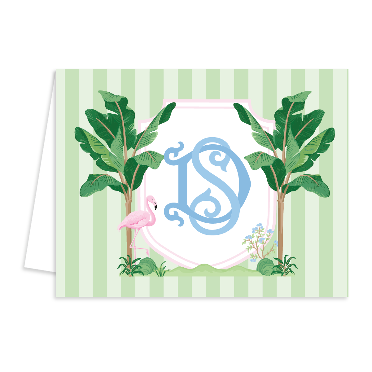 Chinoiserie Canopy | Folded Note Cards