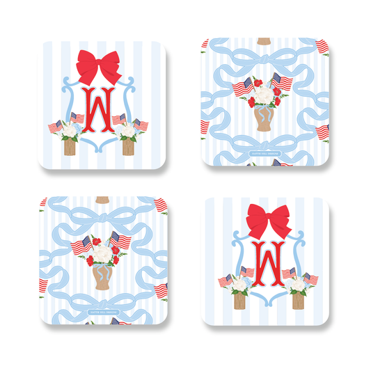 Patriot Manor | Paper Coaster