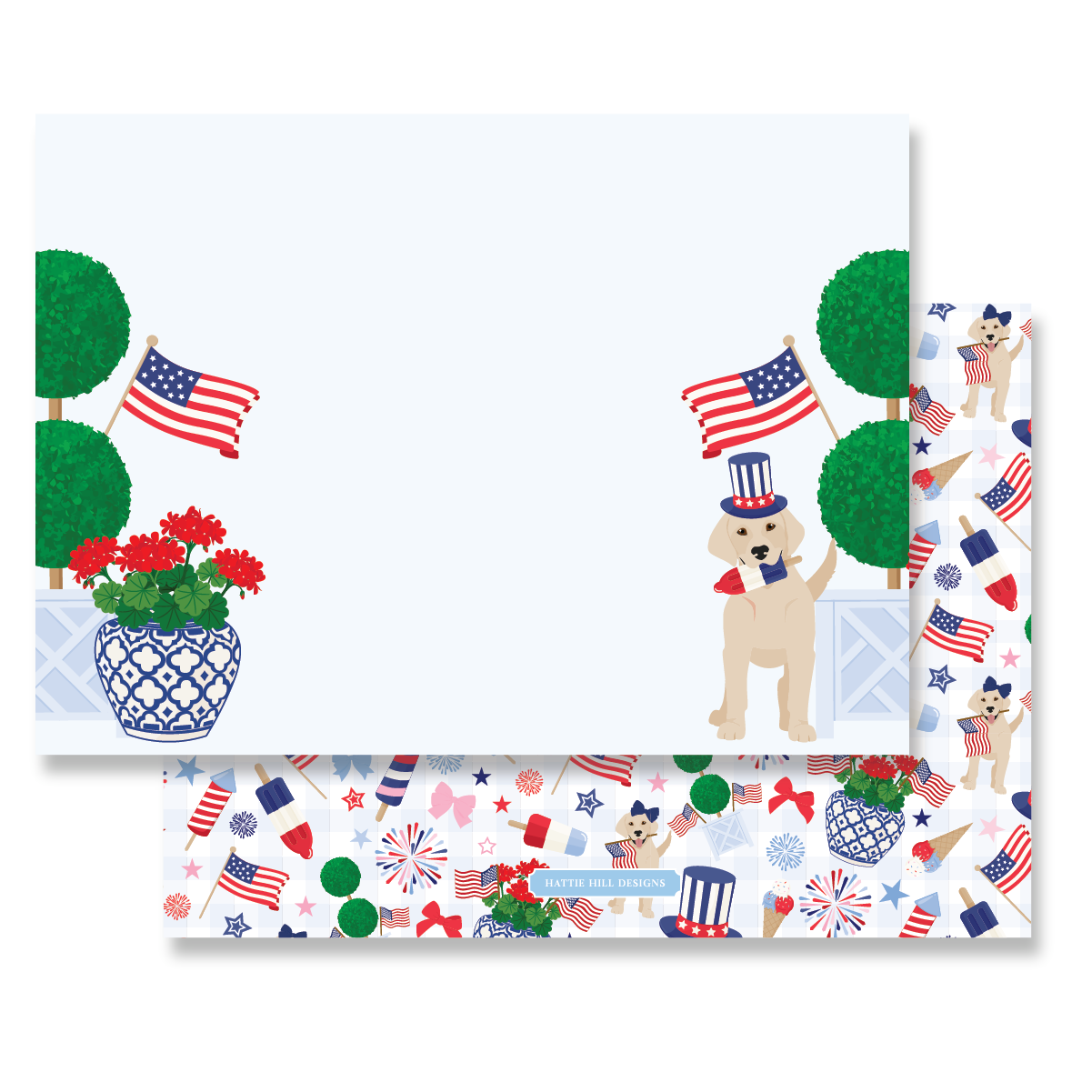 Americana Jubilee | Flat Note Cards