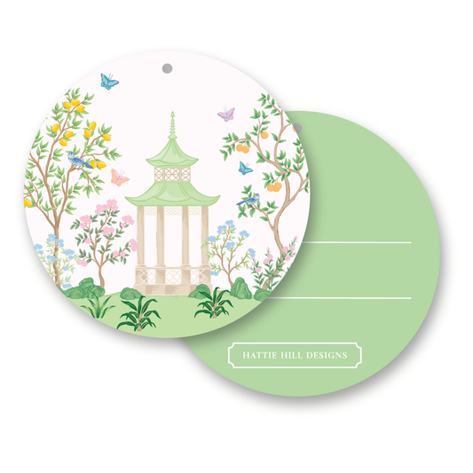 Citrus Grove | Round Gift Tag