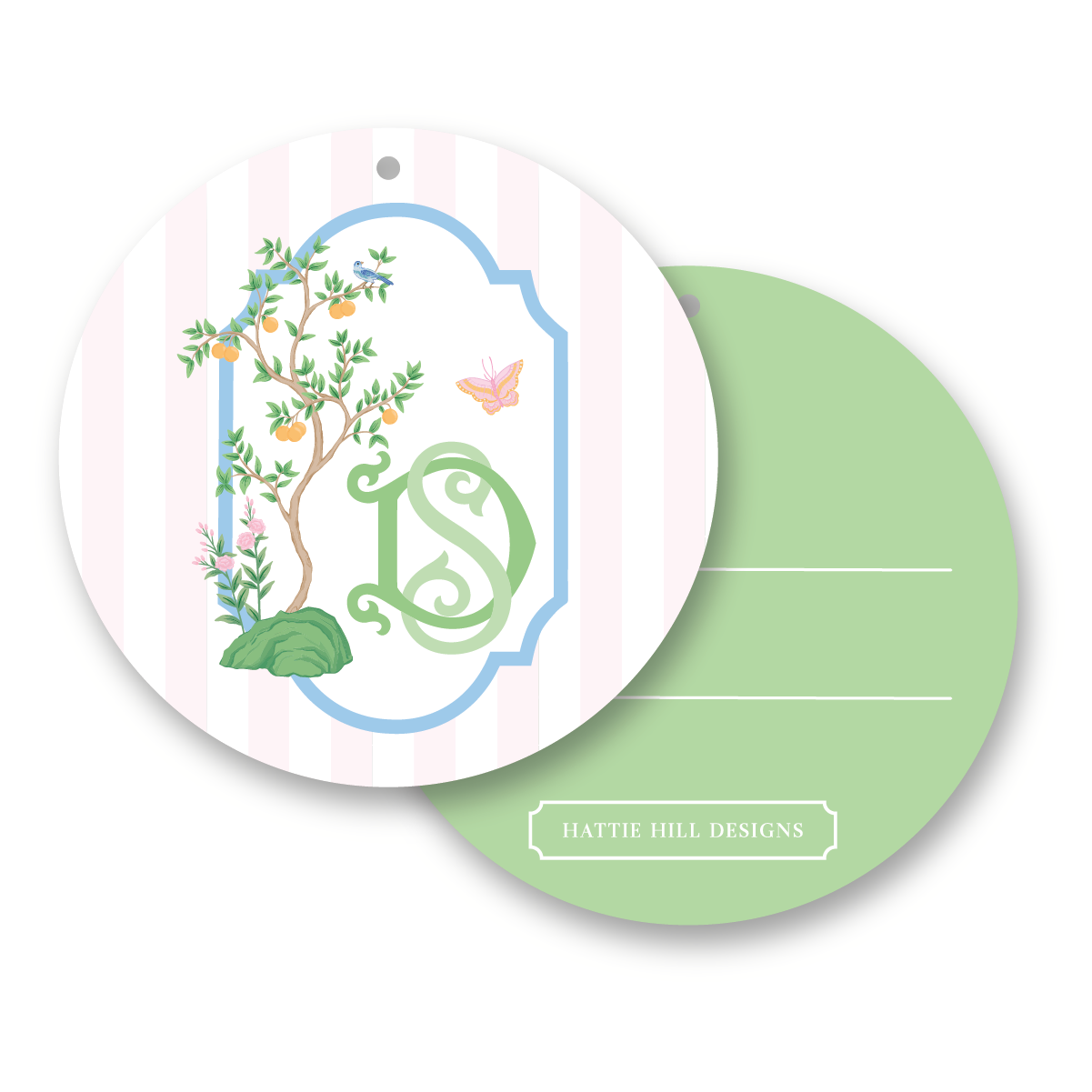 Zest & Vine | Round Gift Tag