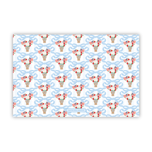 Heritage Charm Pattern | Paper Placemats