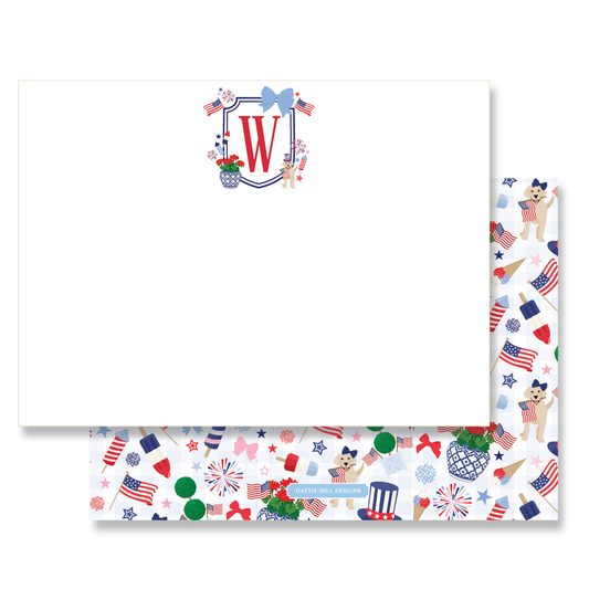 Star-Spangled Soiree | Flat Note Cards