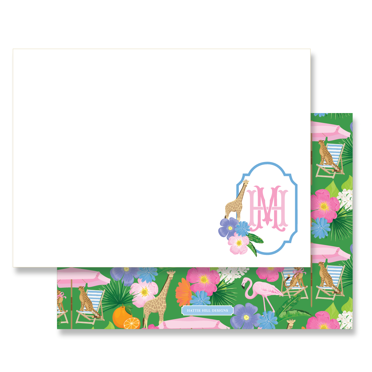Savanna Bloom | Flat Note Cards