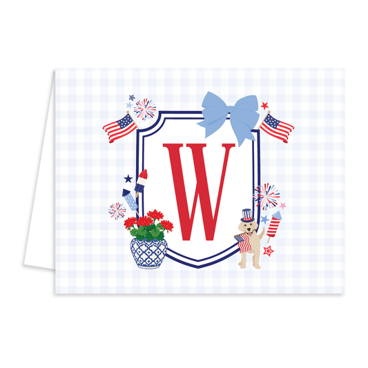 Star-Spangled Soiree | Folded Note Cards
